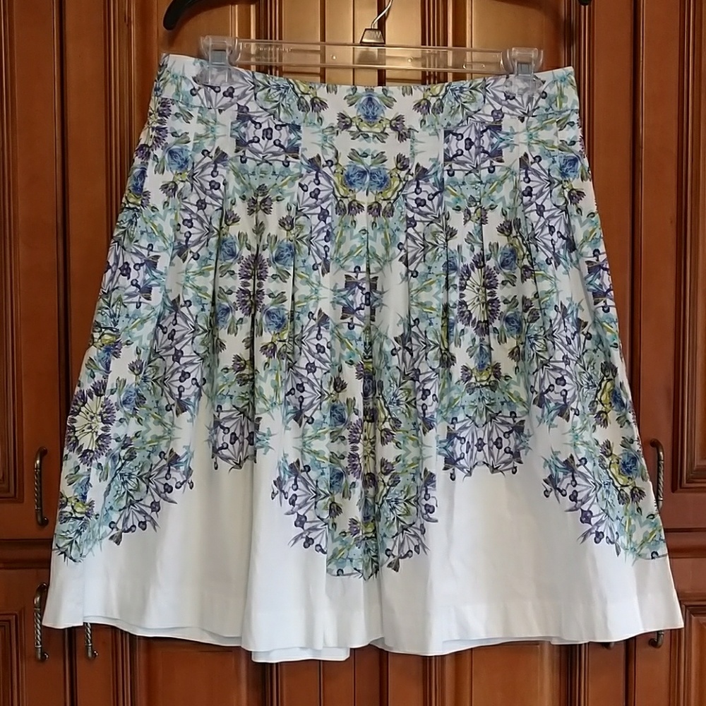 Talbots Petites floral skirt size 12P